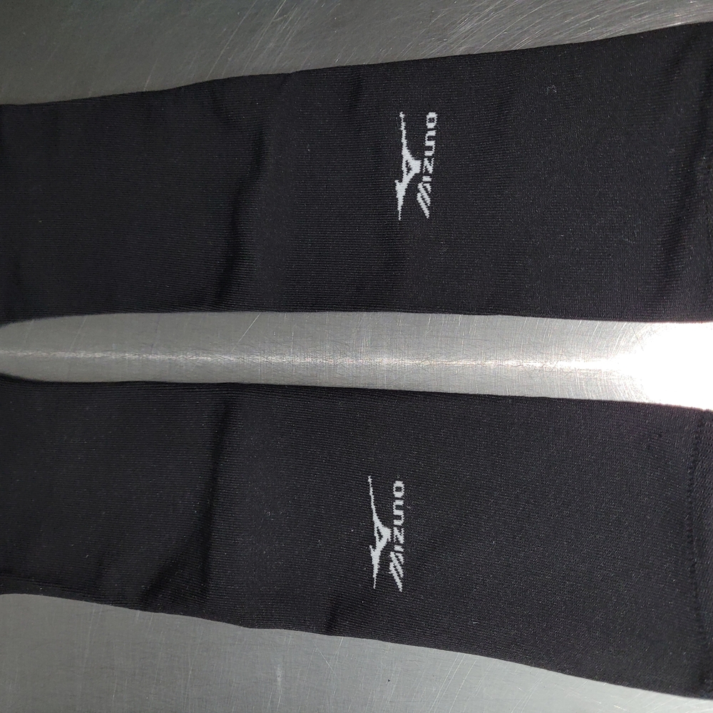 Mizuno Black Athletic Socks Crew Length